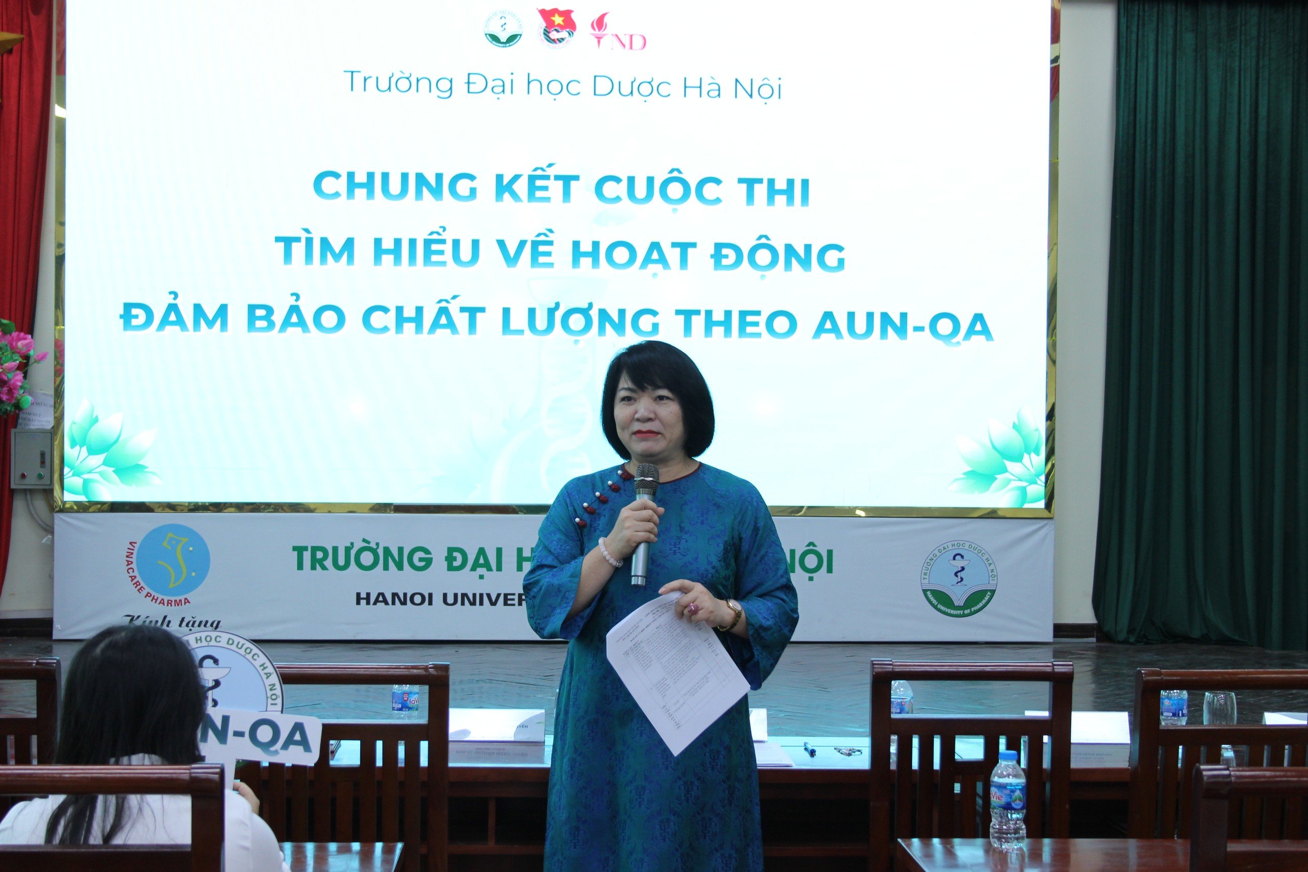 CHUNG KẾT CUỘC THI TÌM HIỂU VỀ HOẠT ĐỘNG ĐẢM BẢO CHẤT LƯỢNG THEO AUN-QA TẠI TRƯỜNG ĐẠI HỌC DƯỢC HÀ NỘI NĂM 2024